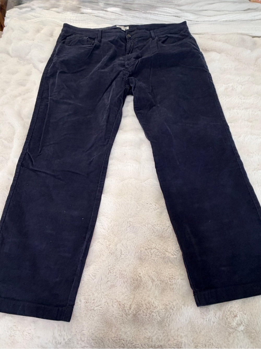 Goodthreads Navy Straight-Leg Corduroy Jeans